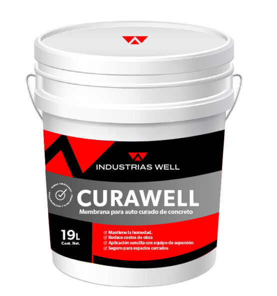 Curawell - Membrana para auto curado de concreto - Industrias Well