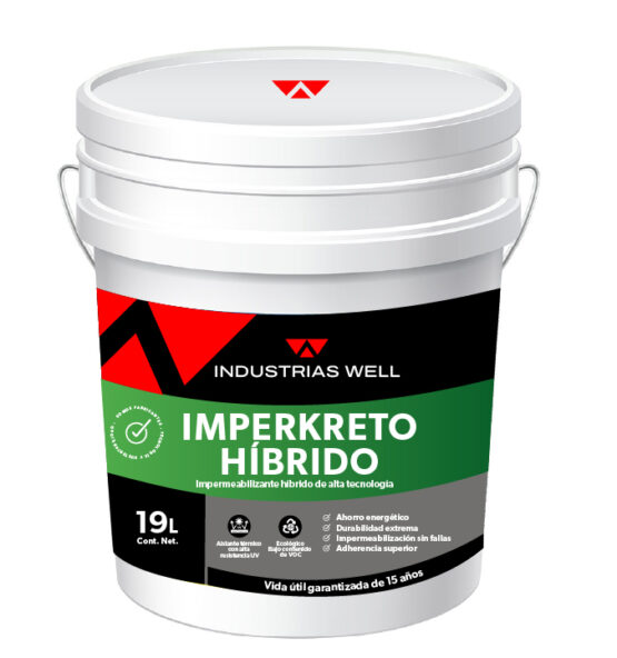 Imperkreto Híbrido - impermeabilizante de alta tecnología - Industrias Well