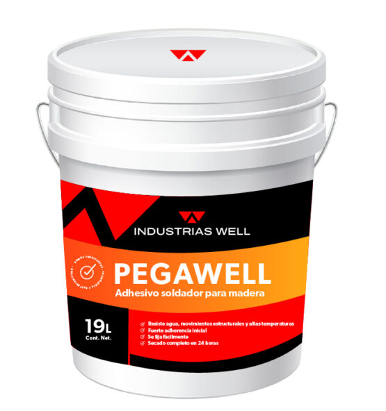 Pegawell Adhesivo soldador para madera Industrias Well