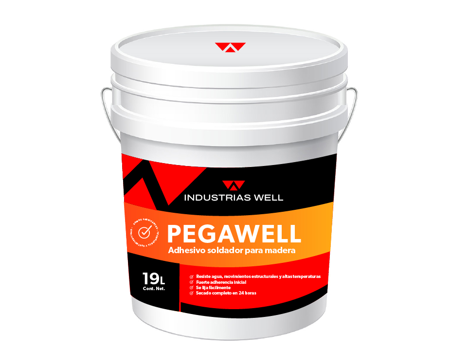 Pegawell Adhesivo soldador para madera Industrias Well
